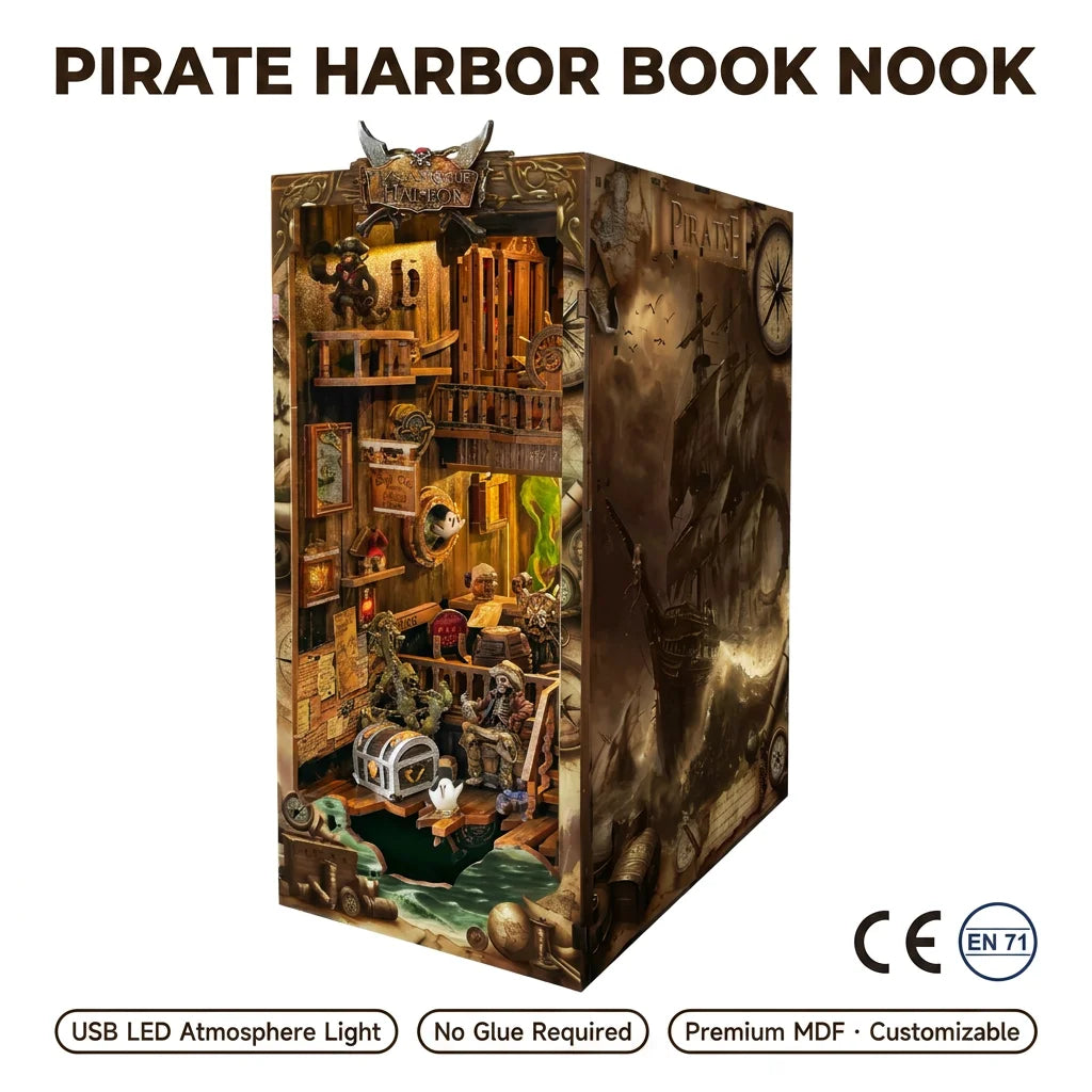 Pirates Harbor - Book Nook Kit