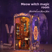 Meow witch magic room - DIY Book Nook Kit - NookFan