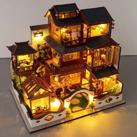 Antique Architecture House - DIY Miniature House - NookFan