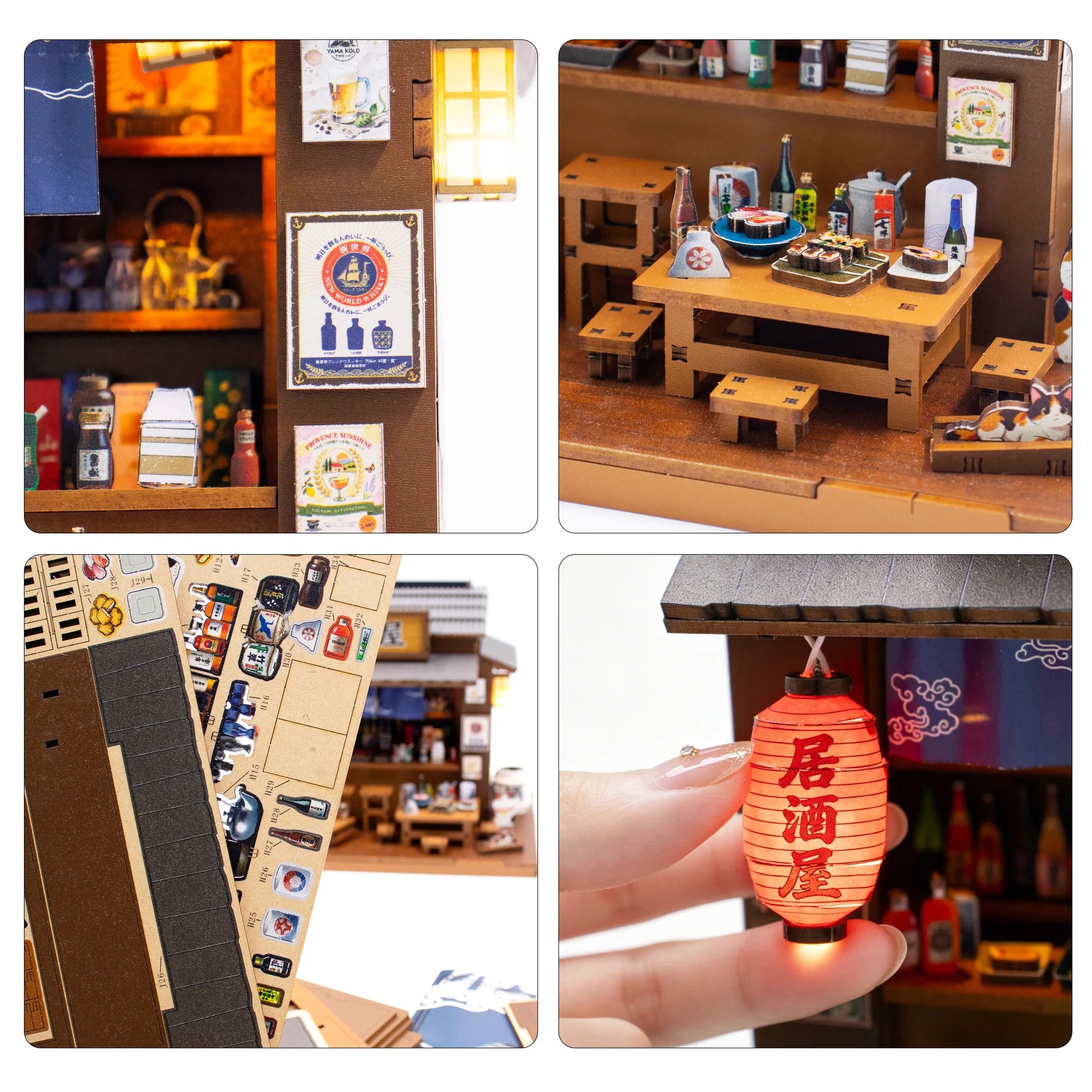 Japan Izakaya - DIY Miniature House Kit - NookFan