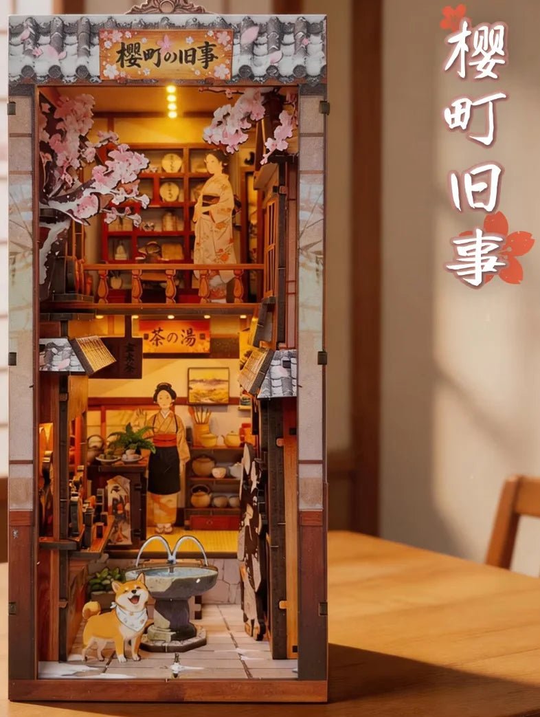 Sakamachi Old Tales DIY Book Nook Kit - NookFan