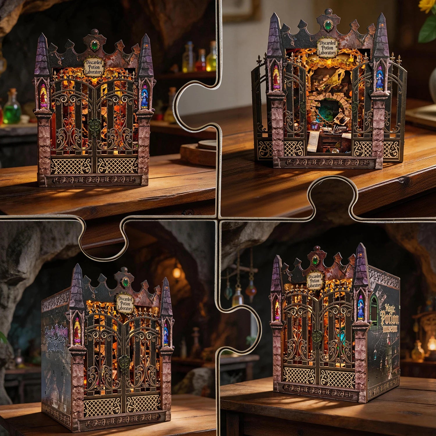 Twilight Potion Mystic Realm Book Nook Kit - NookFan