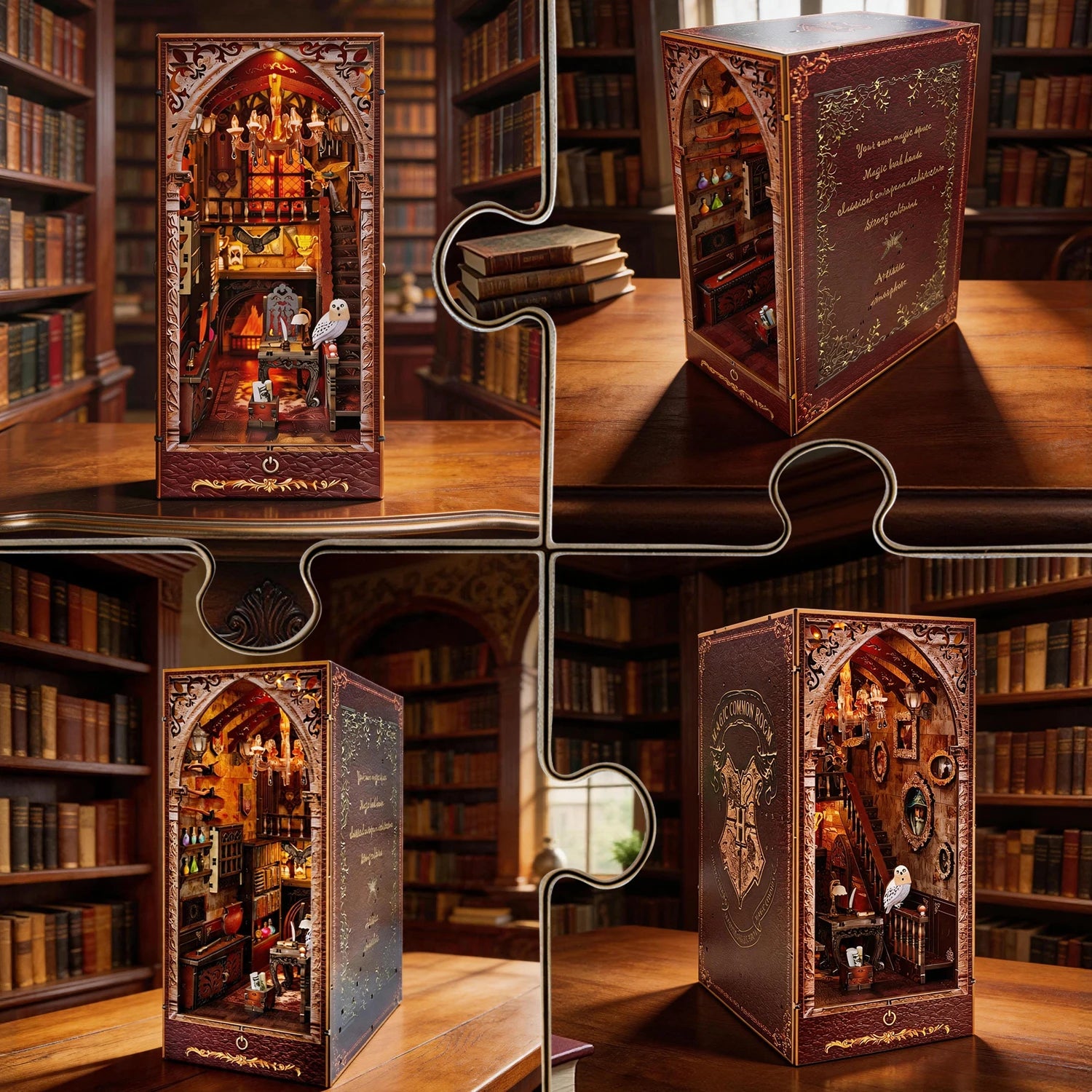 Hog Magic Realm DIY Book Nook Kit - NookFan
