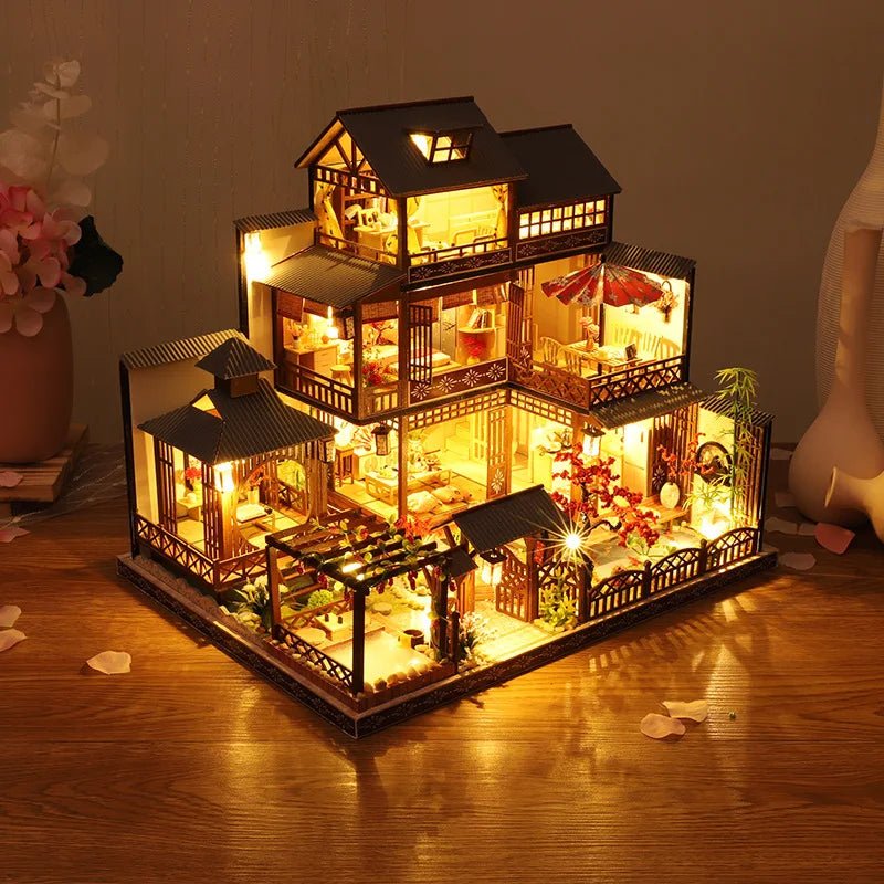 Japanese Garden - DIY Wooden Cottage Kit - NookFan