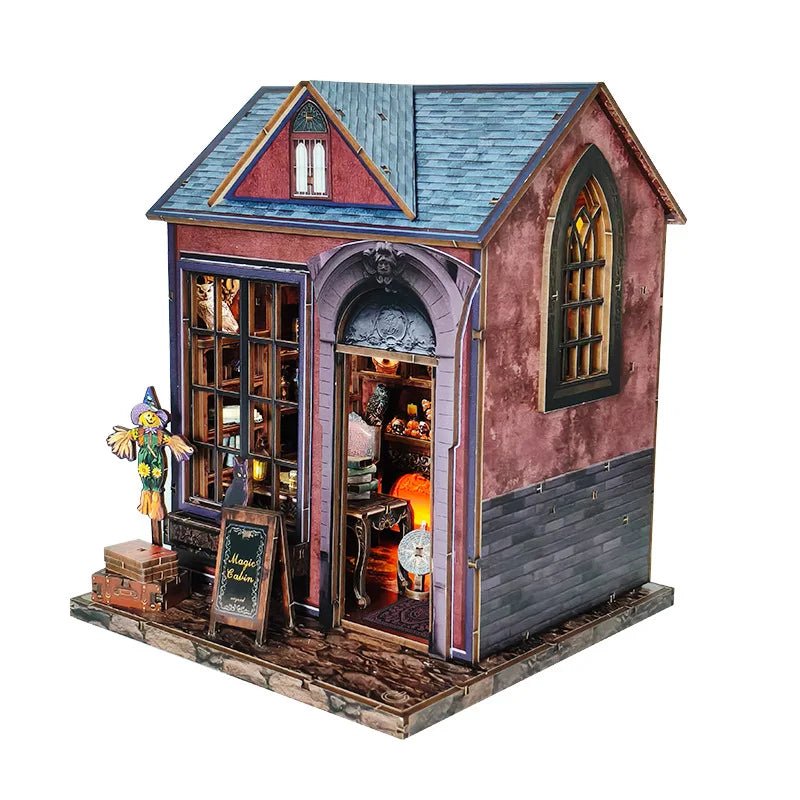 Dark Cabin - DIY Book Nook Kit - TryNooki