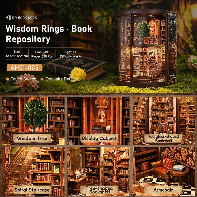 Wisdom Ring - DIY Miniature World Kit - TryNooki