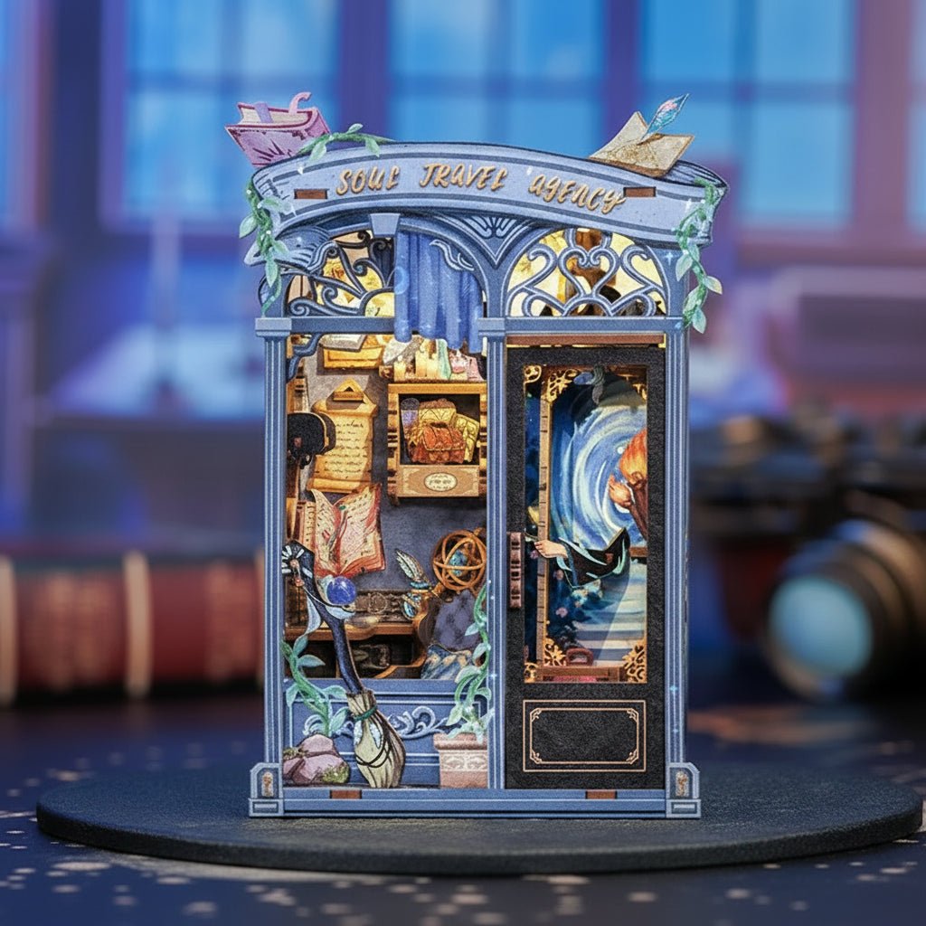 Soul Travel Agency - DIY Book Nook Kit - TryNooki