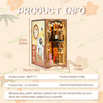Under Sakura Tree - DIY Book Nook Kit - TryNooki