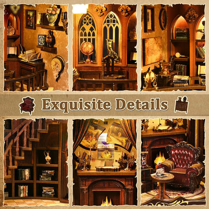 Ancient Library Book Nook Kit - TryNooki