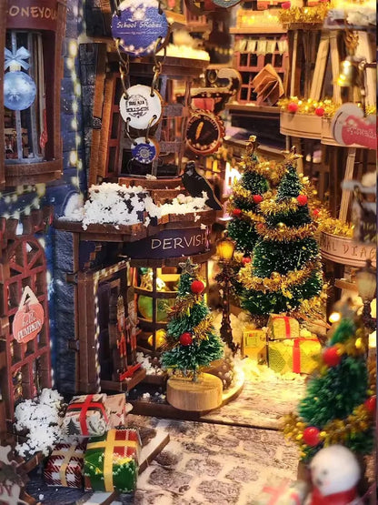 Festive Christmas Book Nook Kit - TryNooki
