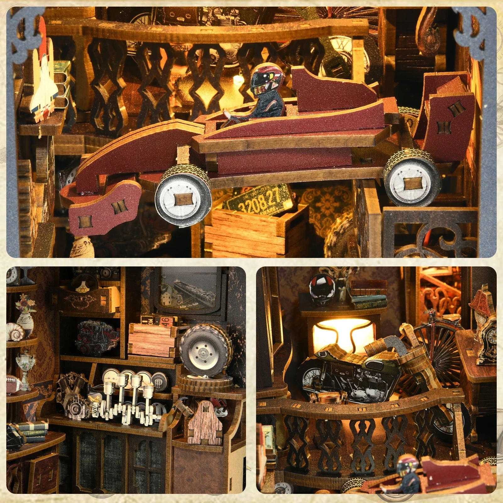 Classic Cruiser Book Nook Kit - TryNooki