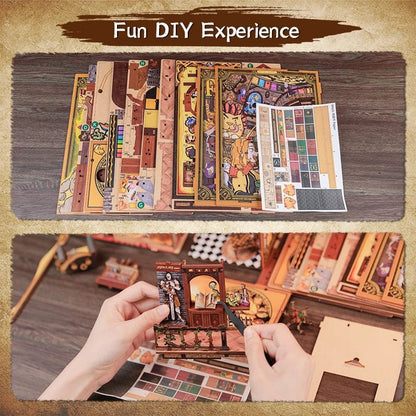 Fantastic Animal Common Room - DIY Book Nook Kit - TryNooki