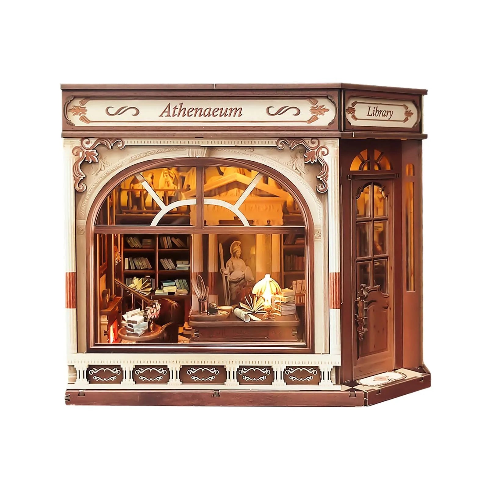 Athena's Study Casa - DIY Book Nook Kit - TryNooki