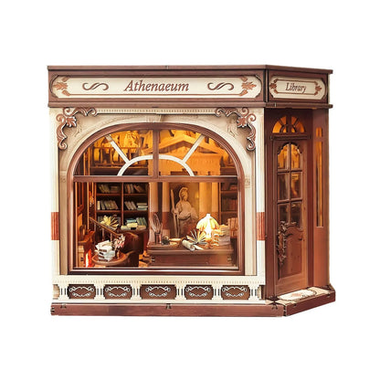 Athena's Study Casa - DIY Book Nook Kit - TryNooki