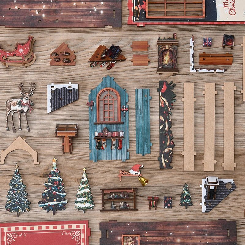 Snow Realm Pavilion - DIY Book Nook Kit - NookFan