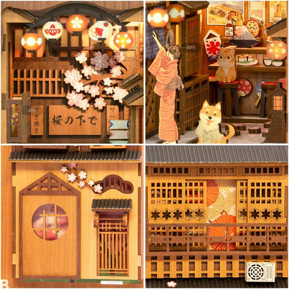 Under Sakura Tree - DIY Book Nook Kit - TryNooki