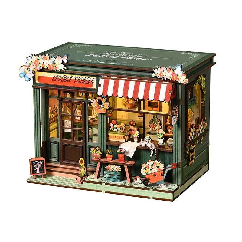 Aura Verde Flower Room - Dollhouse - TryNooki