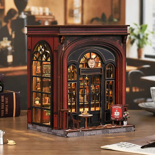 Warmglow Coffee Book Nook - TryNooki