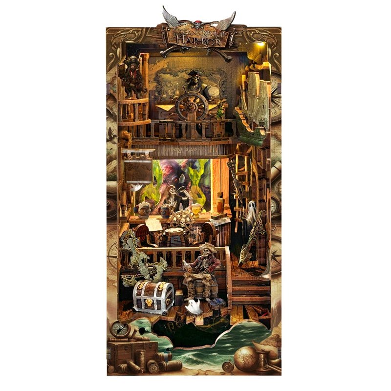 Pirate Ship Book Nook - TryNooki