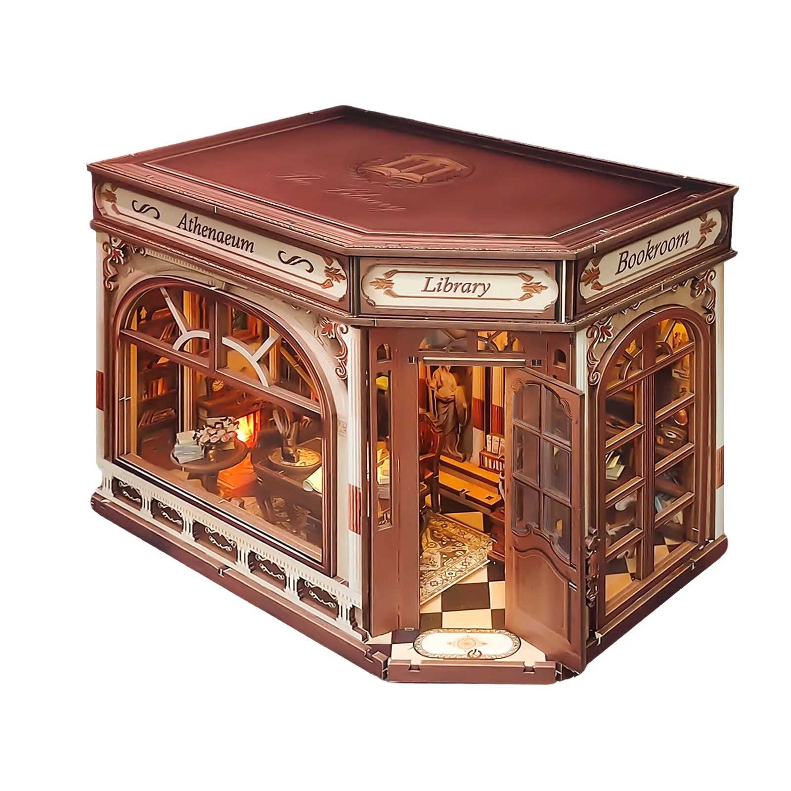 Athena's Study Casa - DIY Book Nook Kit - TryNooki