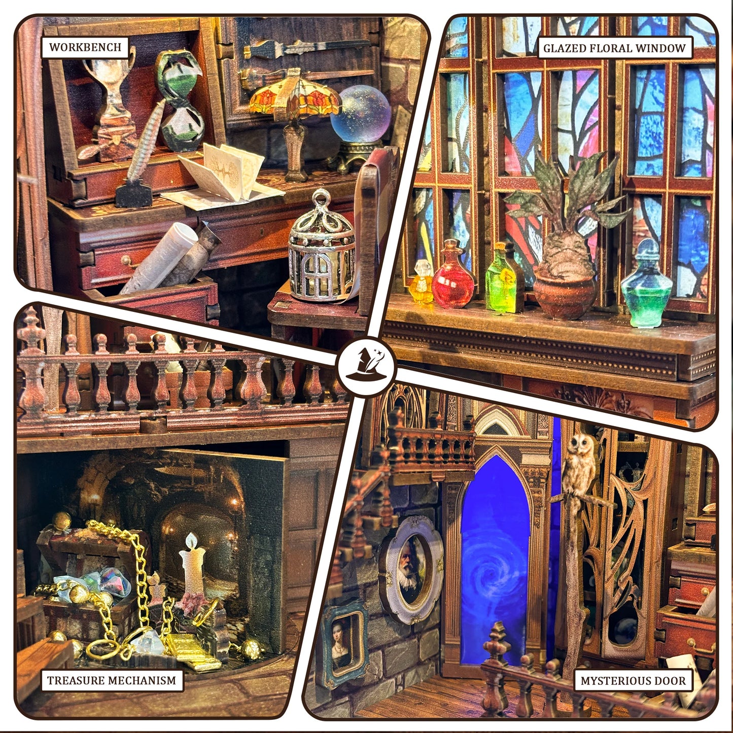 Magic Studio DIY Book Nook Kit - TryNooki