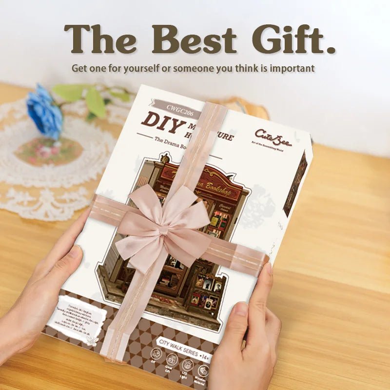 The Drama Bookshop - DIYBook Nook Kit - TryNooki