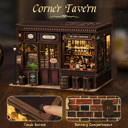 Corner Tavern - DIY Book Nook Kit
