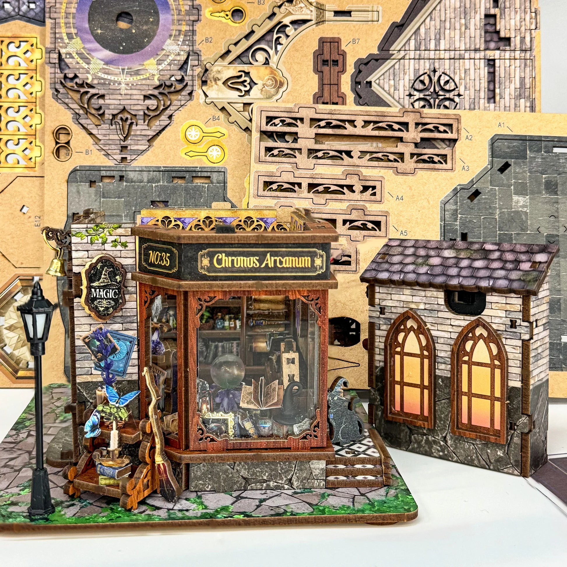 Time Magic Club DIY Miniature Dollhouse Kit - TryNooki