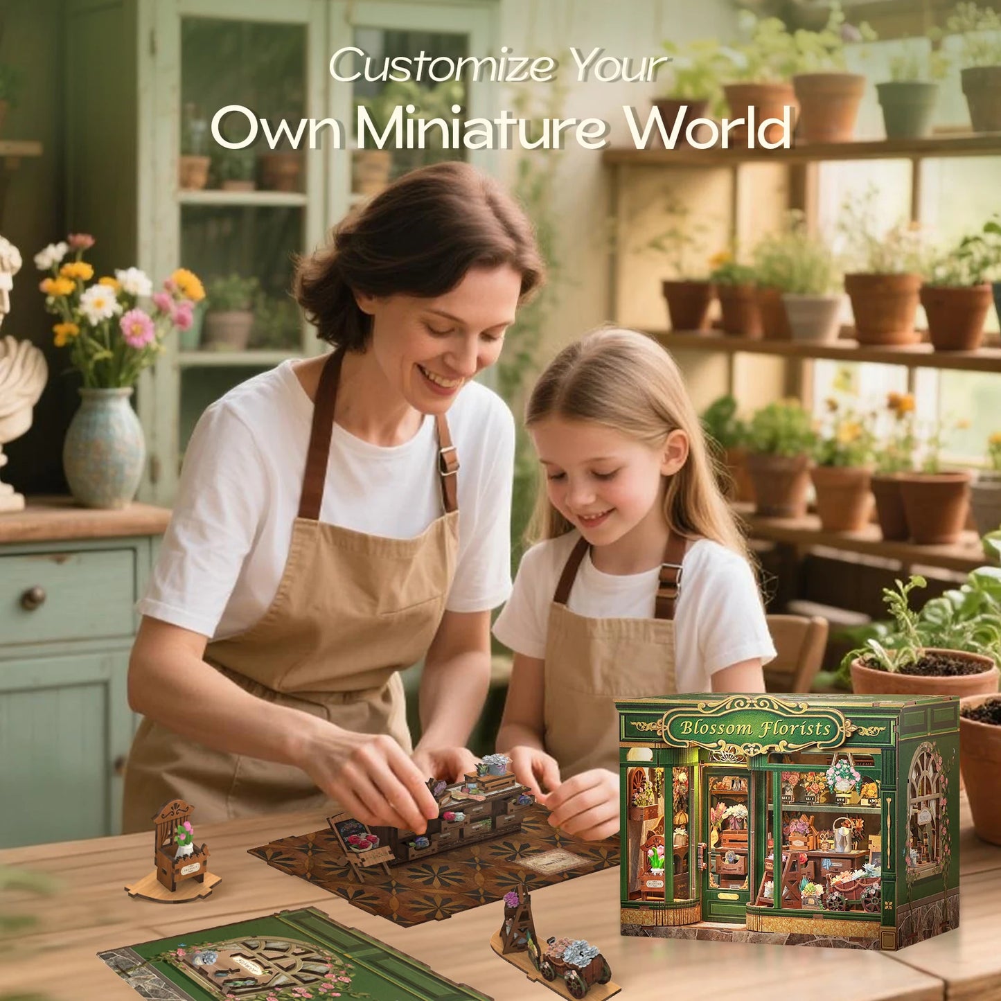 Blossom Florists - DIY Miniature World Kit - TryNooki