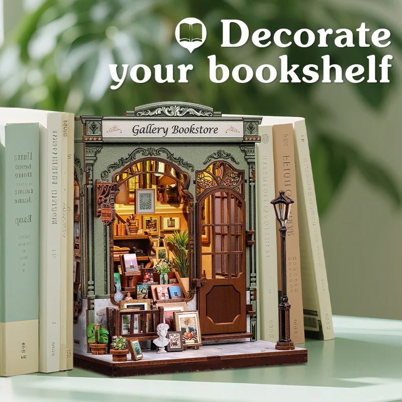 Gallery Bookstore - DIY Book Nook Kit - TryNooki