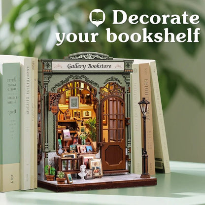 Gallery Bookstore - DIY Book Nook Kit - TryNooki