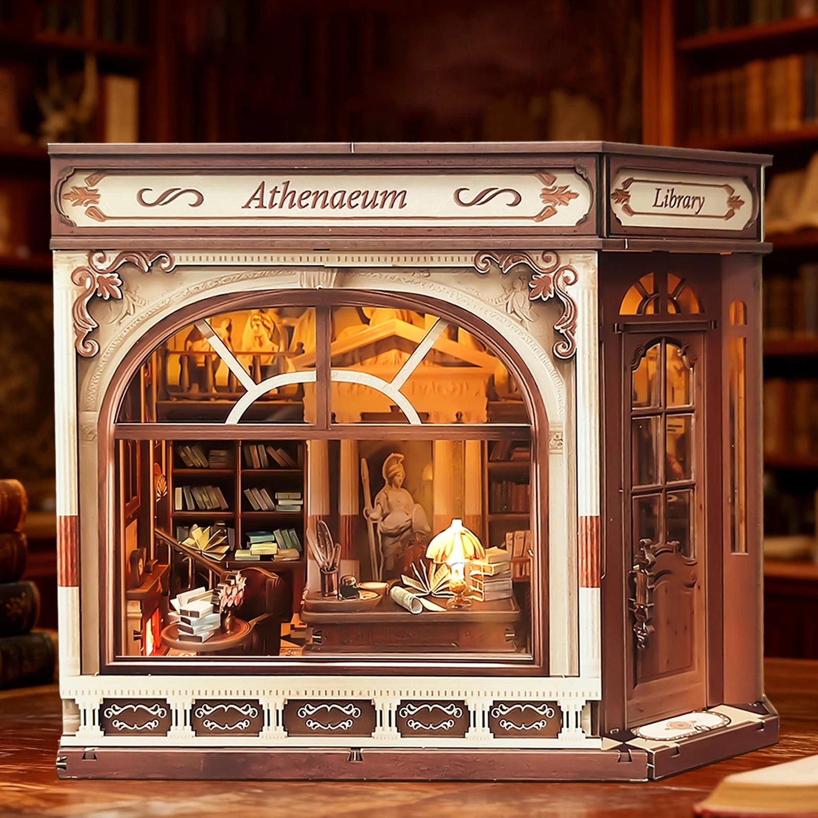 Athena's Study Casa - DIY Book Nook Kit - TryNooki