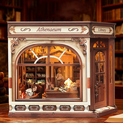 Athena's Study Casa - DIY Book Nook Kit - TryNooki