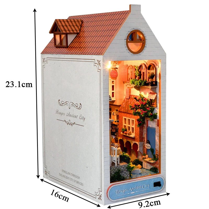 Mystic Alley Ancient City - DIY Book Nook Kit - TryNooki