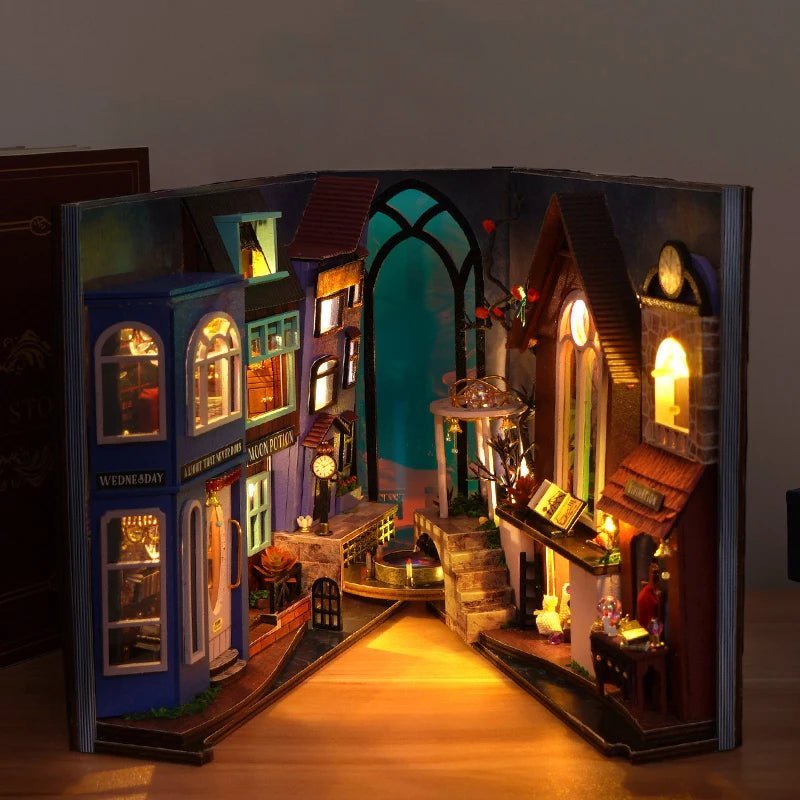 Mystic Library Book Nook - NookFan
