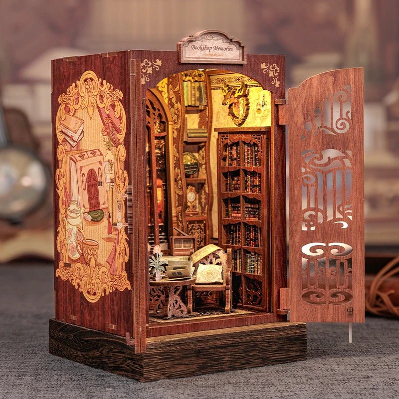 Bookshop Memories - DIY Book Nook Kit - TryNooki