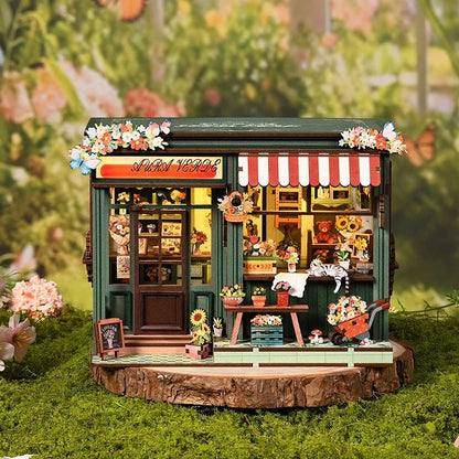 Aura Verde Flower Room - Dollhouse - TryNooki