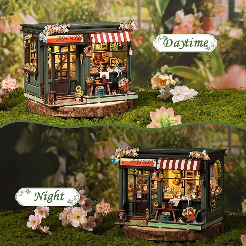 Aura Verde Flower Room - Dollhouse - TryNooki