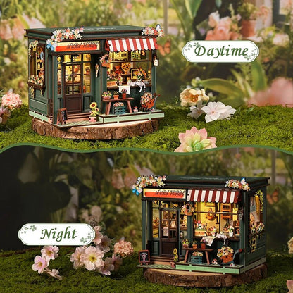 Aura Verde Flower Room - Dollhouse - TryNooki