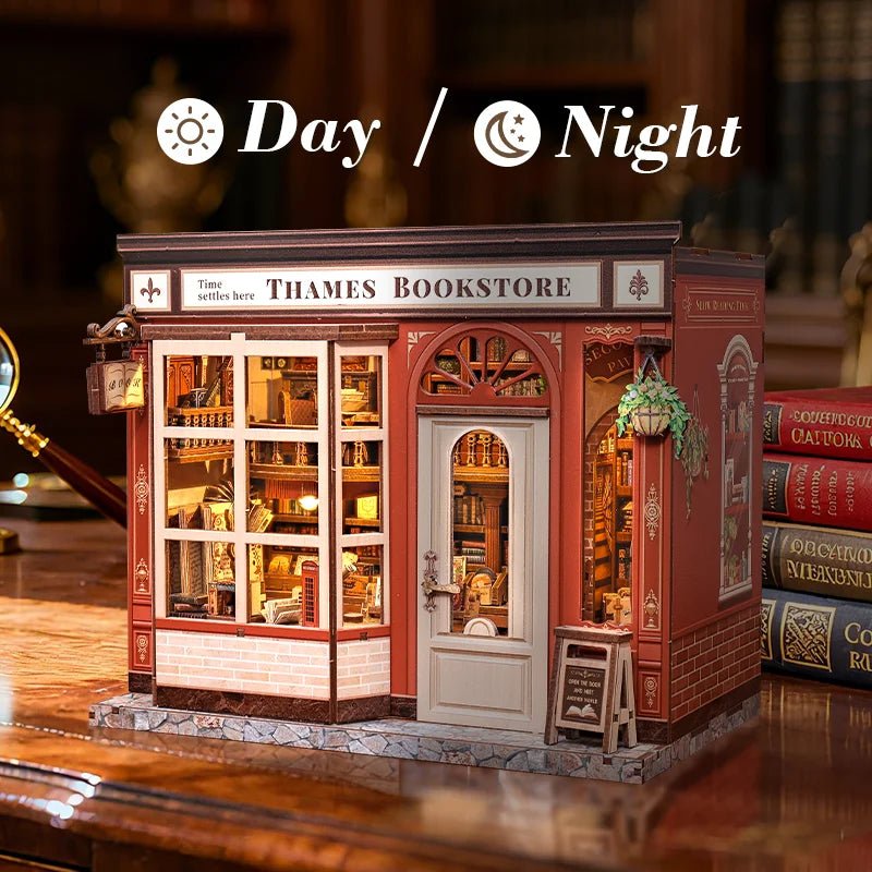 Thames Bookstore - DIY Book Nook Kit - TryNooki