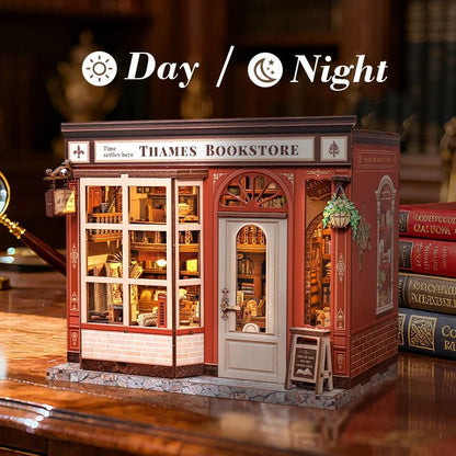 Thames Bookstore - DIY Book Nook Kit - TryNooki