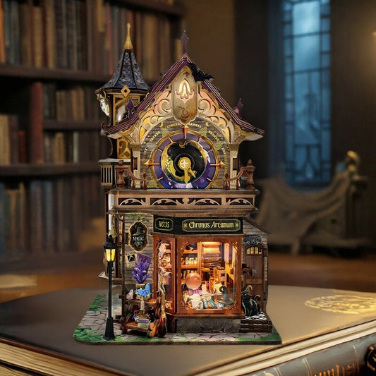 Time Magic Club DIY Miniature Dollhouse Kit - TryNooki