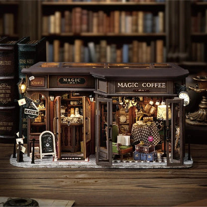 Magic coffee - DIY Miniature World Kit - TryNooki