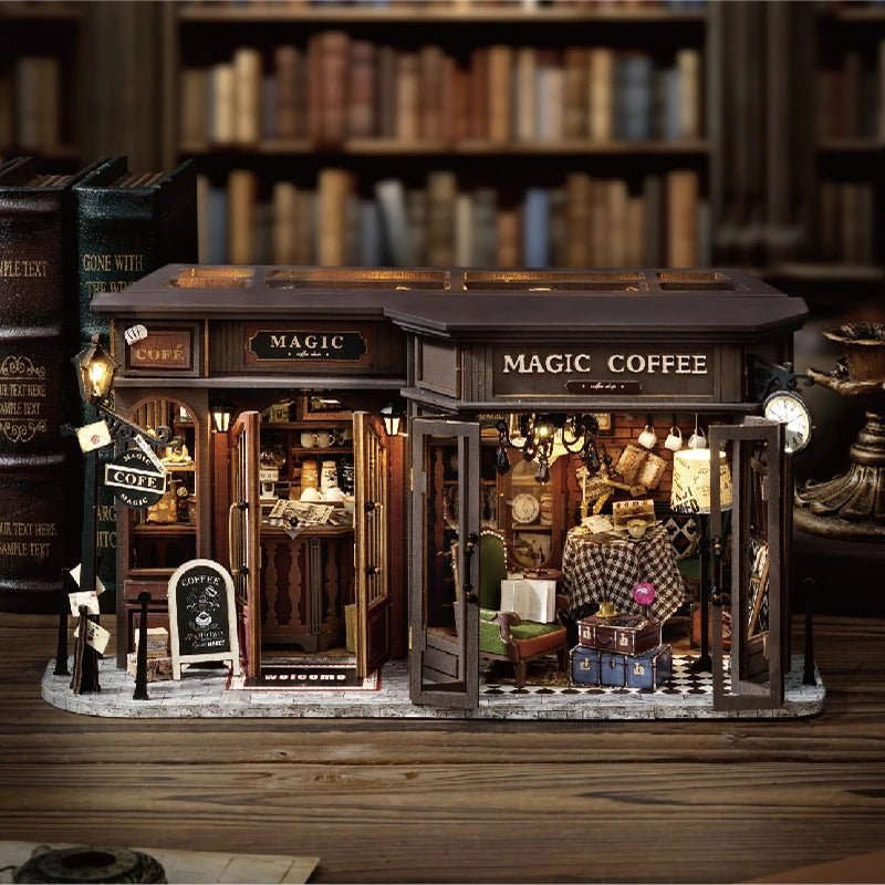 Magic coffee - DIY Miniature World Kit - NookFan