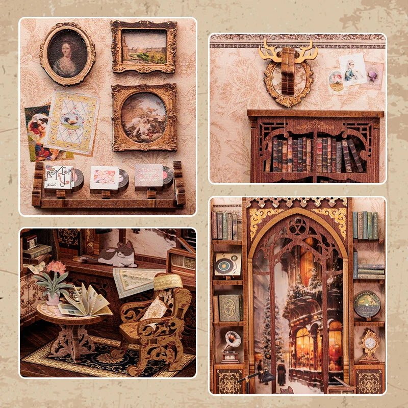 Bookshop Memories - DIY Book Nook Kit - TryNooki