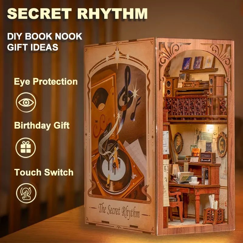 Secret Rhythm - DIY Book Nook Kit - TryNooki