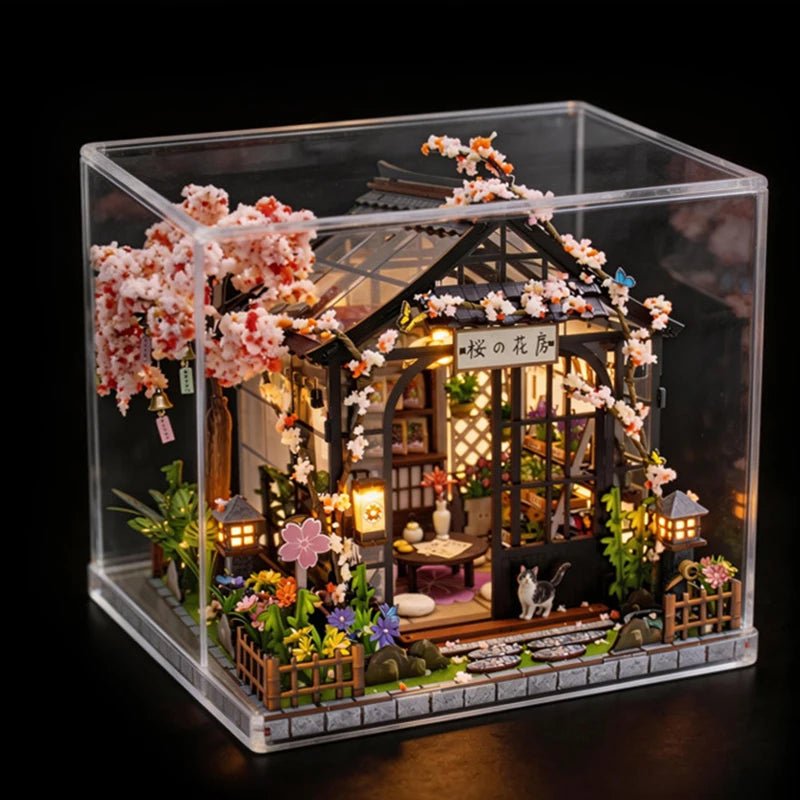 Sakura Bloom Greenhouse - Miniature World - TryNooki