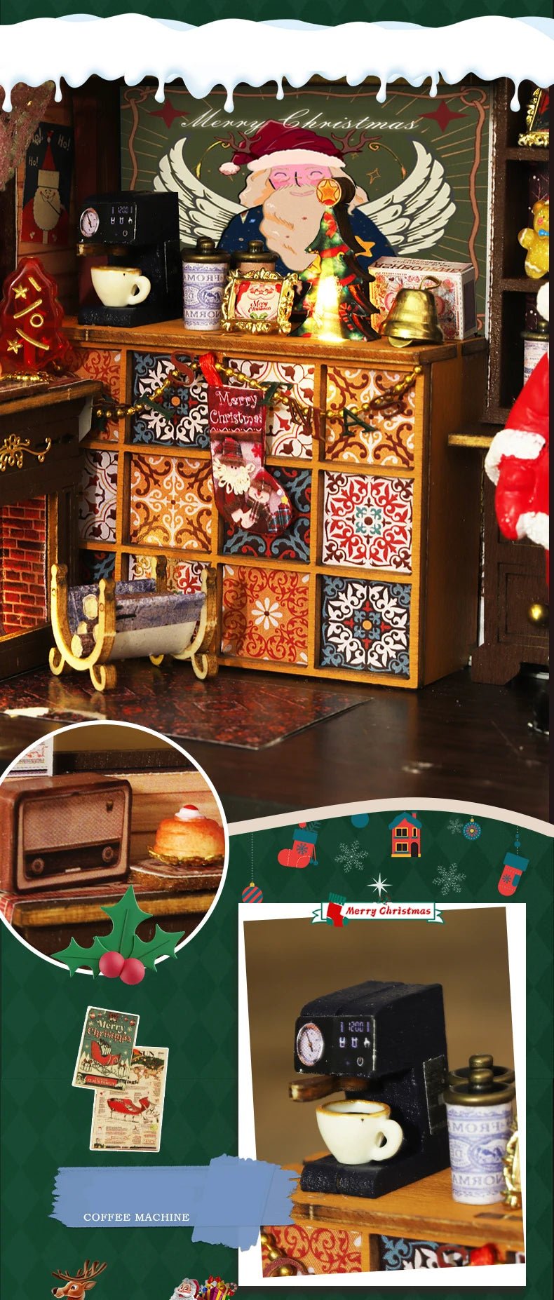 Xmas Wonderland - DIY Miniature World Kit - TryNooki