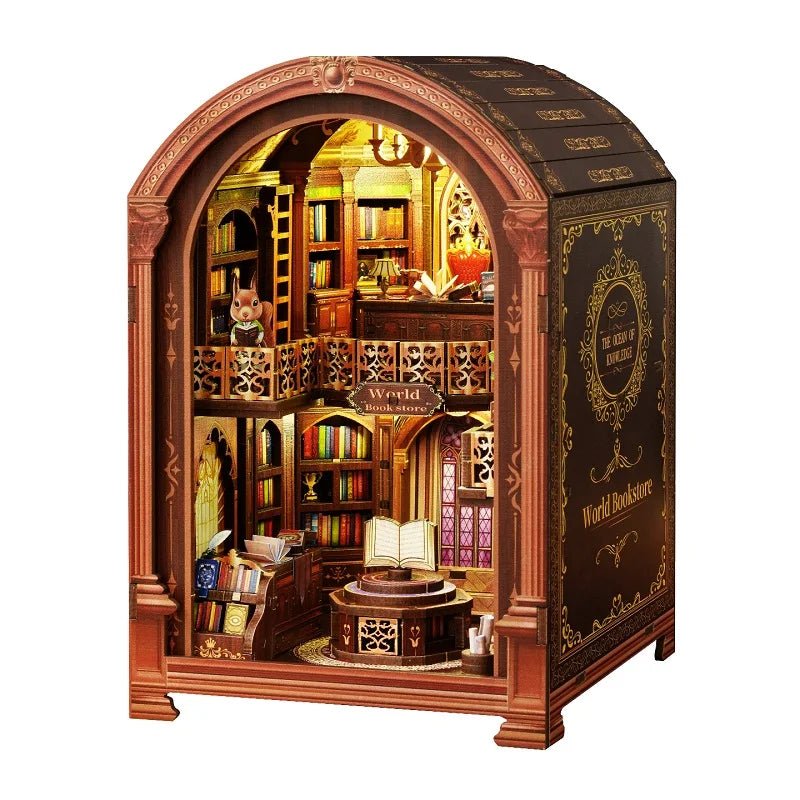 Wanguo - DIY Book Nook Kit - TryNooki
