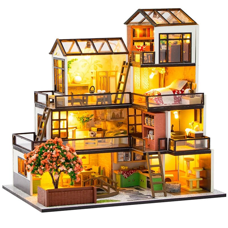 Dream Town Miniature Dollhouse Kit - TryNooki
